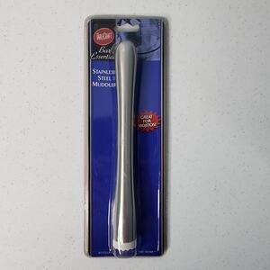 TableCraft Bar Essentials Stainless Steel Muddler Mojitos Cocktails New